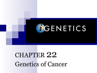 CHAPTER 22
Genetics of Cancer
 