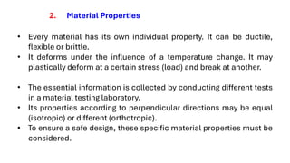 Break Material Attributes Comprehensive Introduction to Strength of Materials: Stress, Strain ...