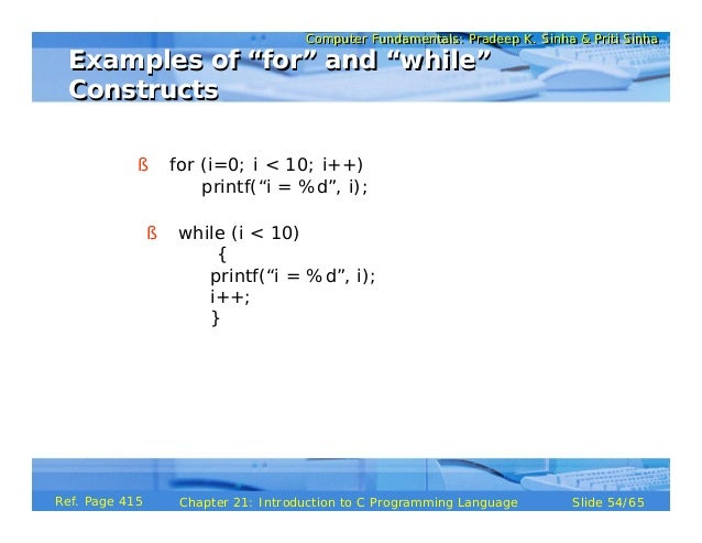 Chapter 21 c language