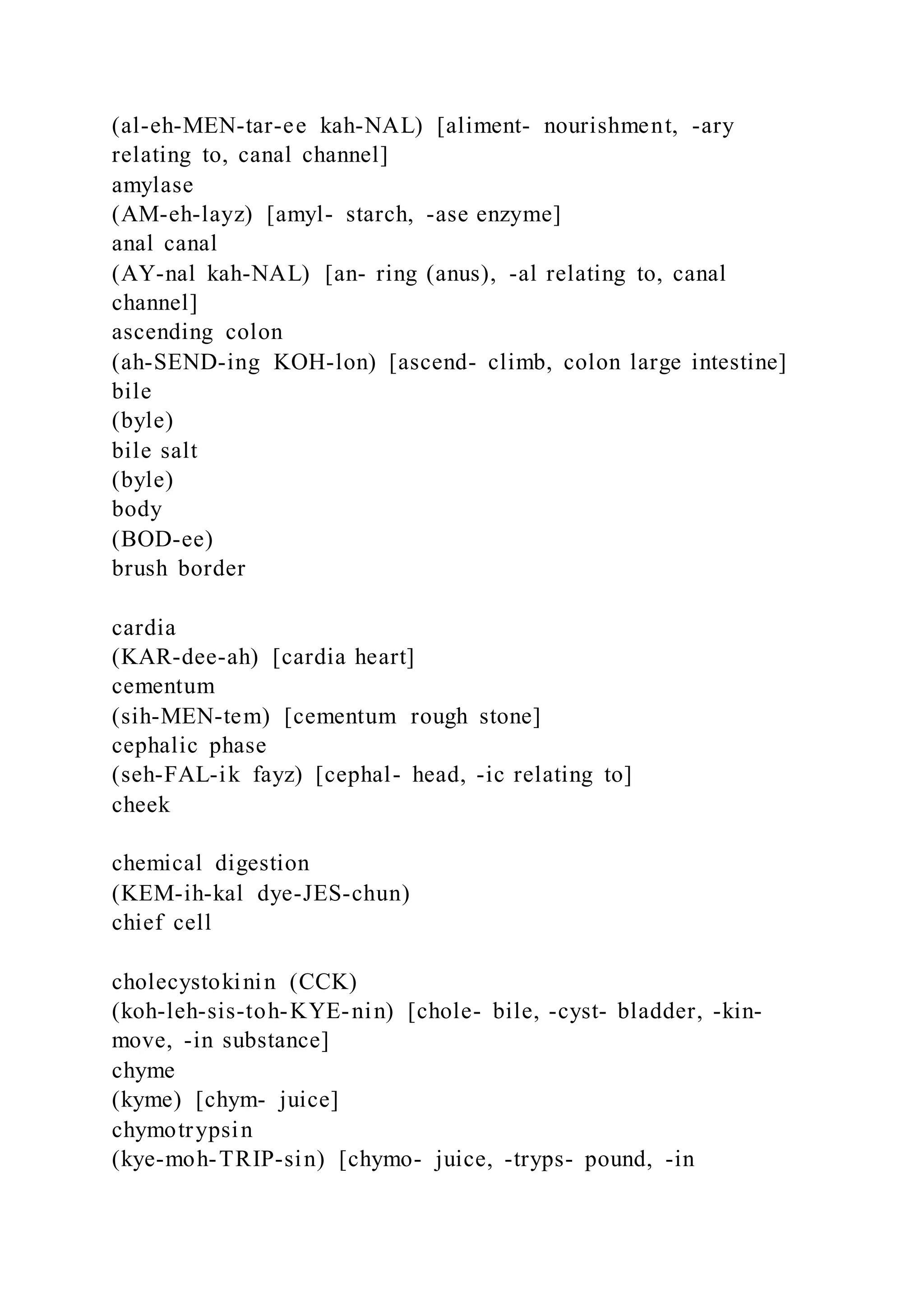 CHAPTER 21 Digestive SystemSTUDENT LEARNING OBJECTIVESAt the
