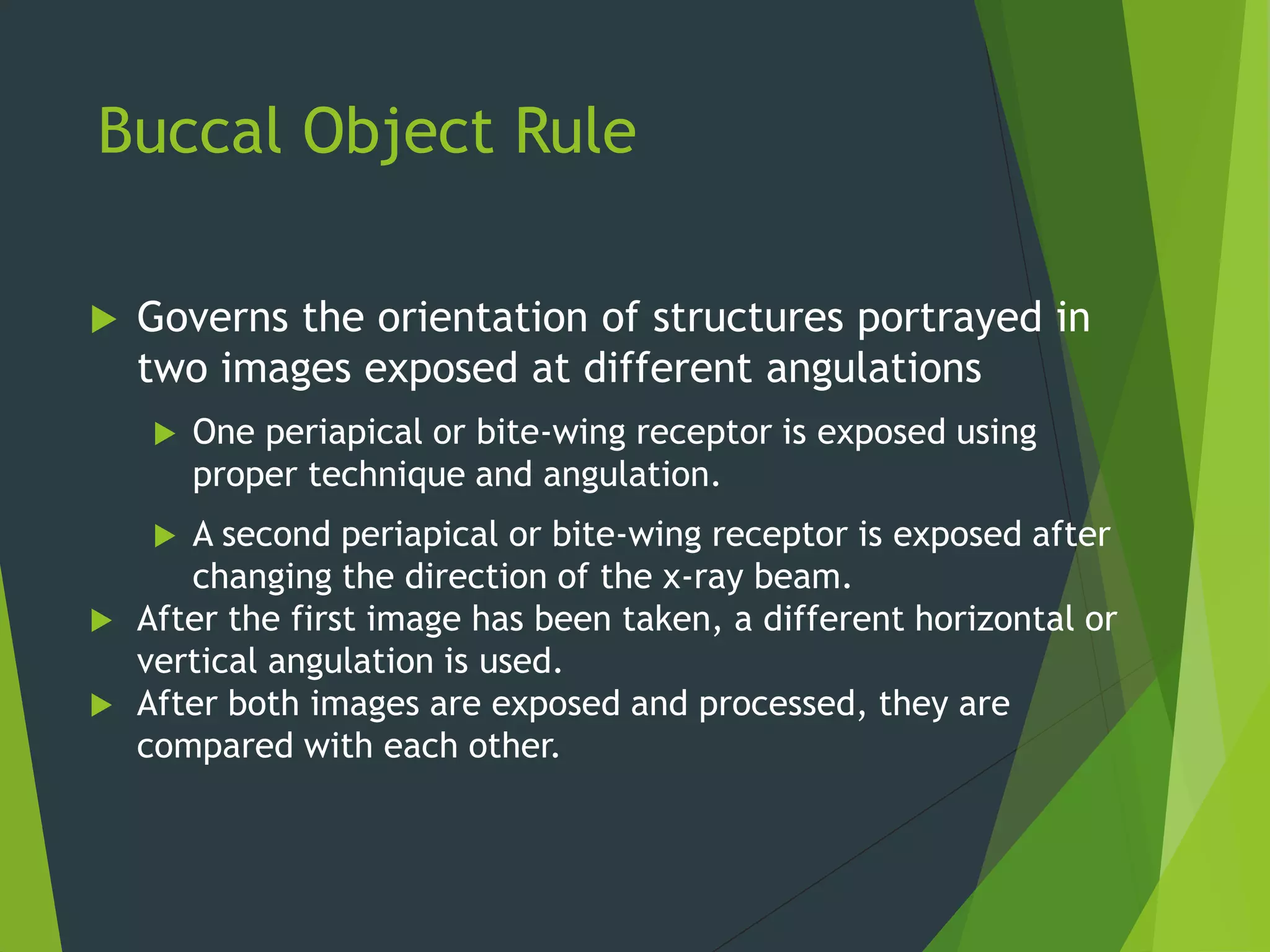 Chapter 21: Occlusal and Localization Technique | PPT