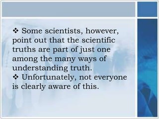 Truth Scientists Chapter 2_1 The Domains of Truth in philosophy.pptx