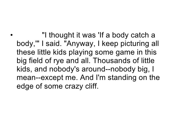 catcher in the rye chapter 21