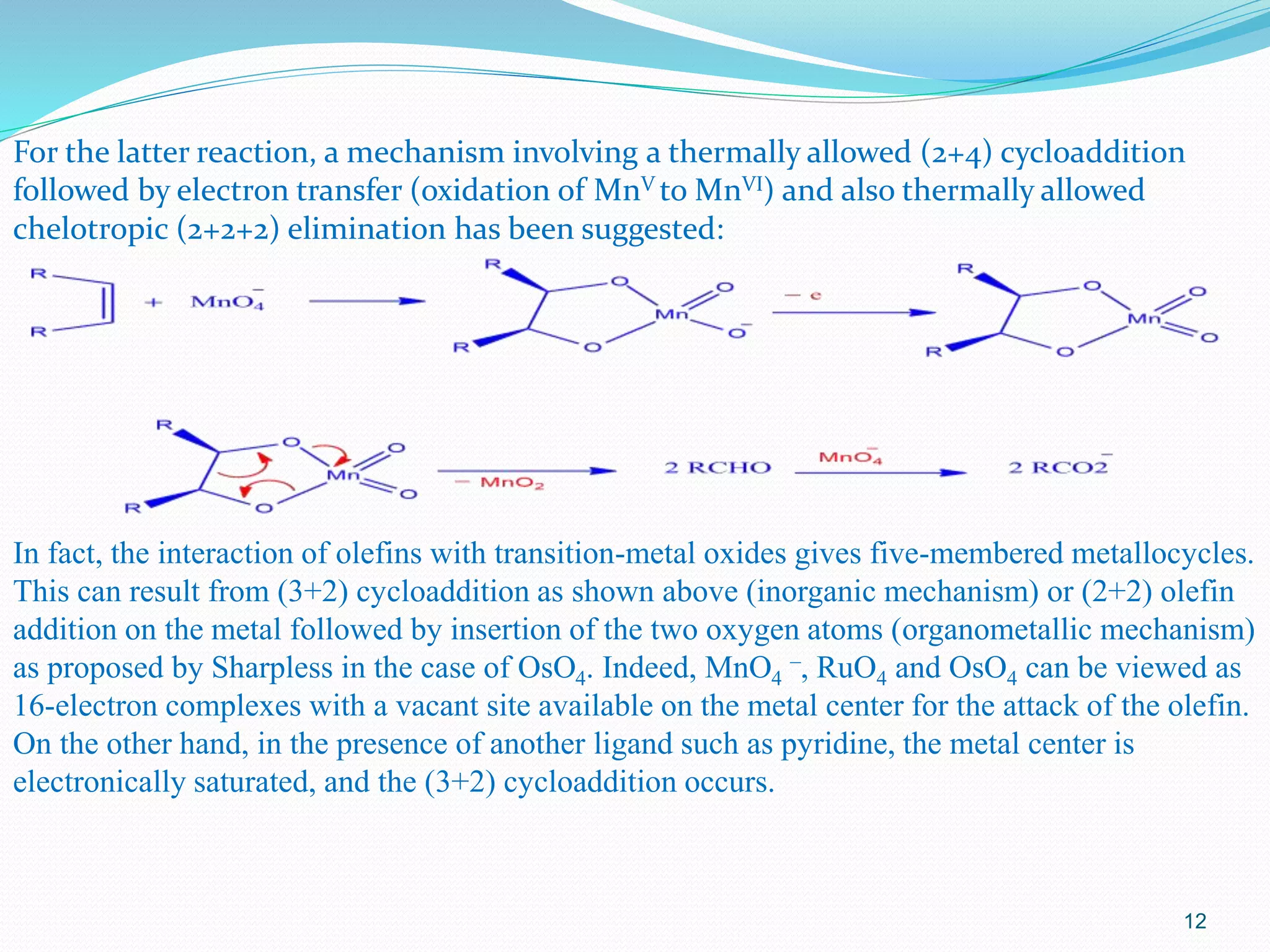 OXIDATION OF OLEFINS | PPTX