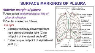 Sternal Reflection Chapter 22 Surface Marking of Thoracic Region.pptx