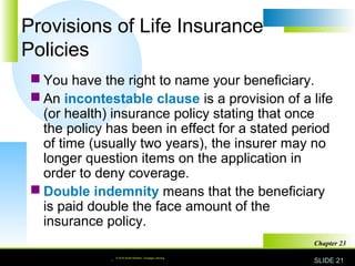 Provision Coverage Chapter 23 | PPT