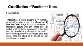 Food Intoxication Algorithm Hazards to Food Safety, Classification of foodborne illness | PDF