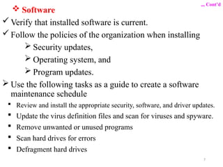 maintenance powerrpoint for adaprive and preventive | PPTX