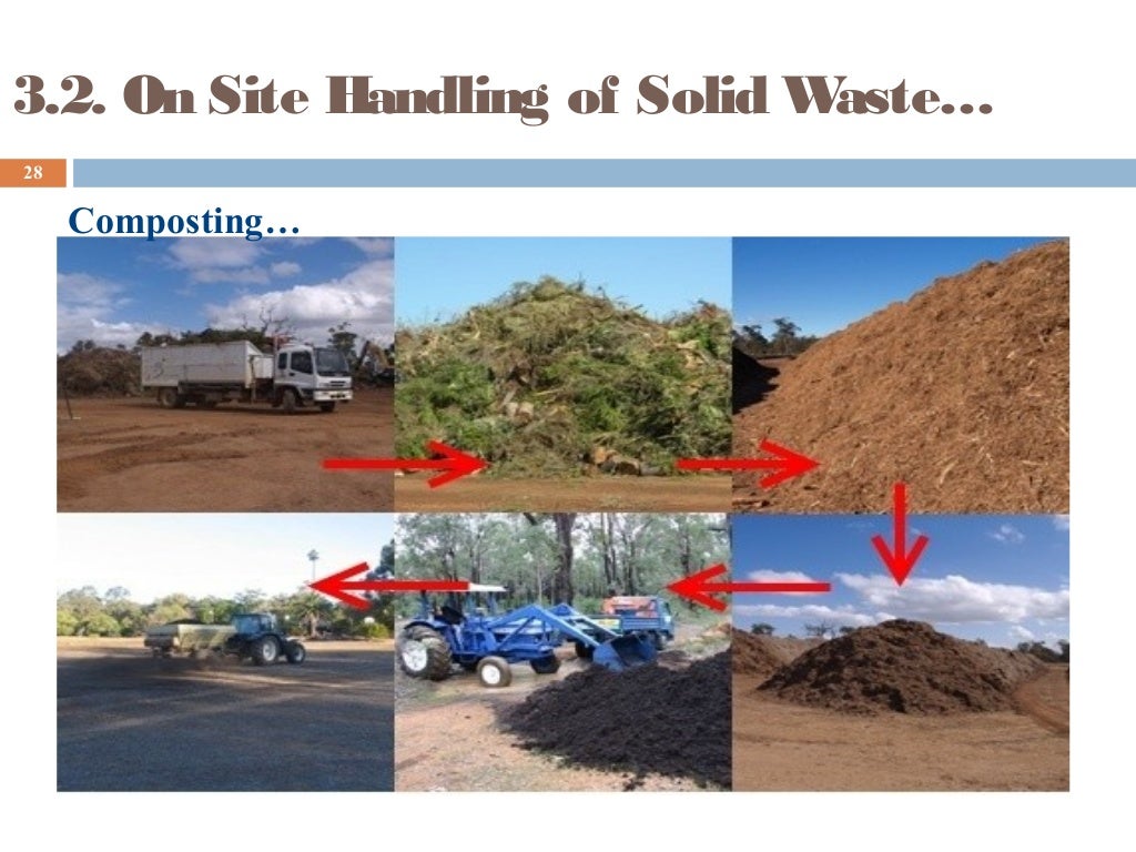 Solid Waste Generation and Handling