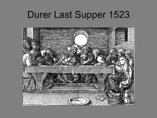 Durer Last Supper 1523 