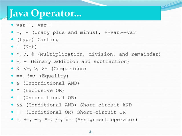 Chapter 2&3 (java fundamentals and Control Structures).ppt