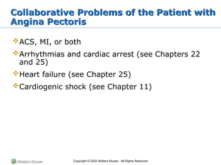 Chapter 23 Management of Patients With Coronary Vascular Disorders ...