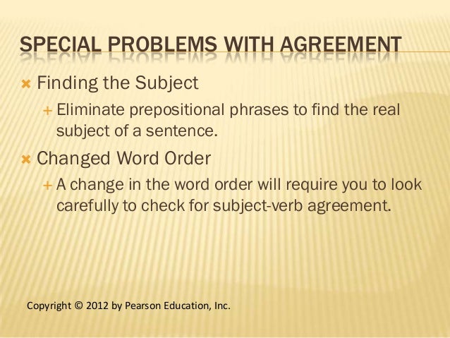 subject verb agreement check