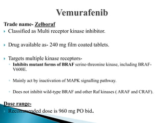 Chapter 24.1 kinase inhibitors and monoclonal antibodies | PPTX