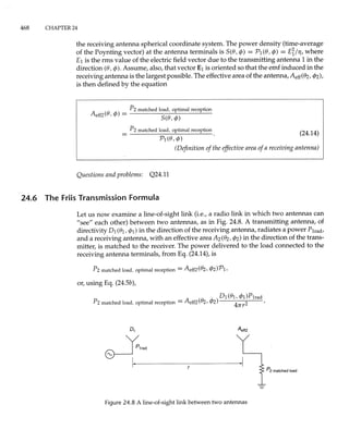 Electromagnetic wave radiation and antennas | PDF
