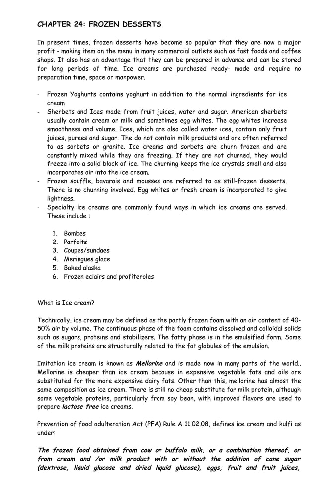 Chapter 24 frozen desserts PDF