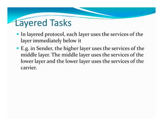 Service Middle Layer Overview of Network Model Concepts understandment | PDF