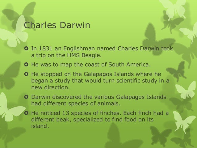 darwin theory of evolution pdf