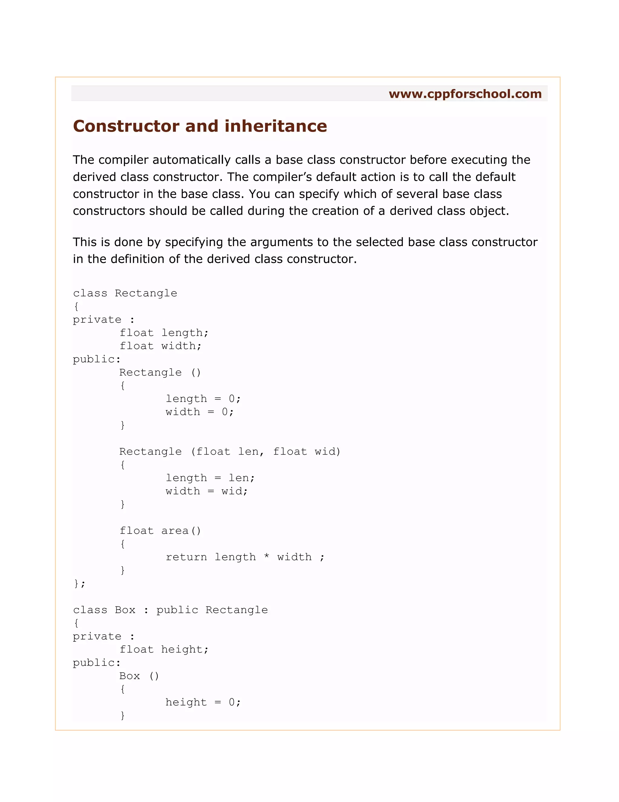 Chapter26 inheritance-ii | PDF