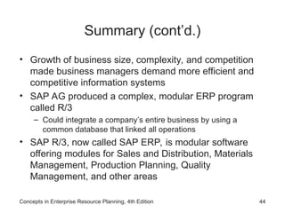 Erp Module Concept chapter_2_7.ppIdentify the factors that led to the development of ...