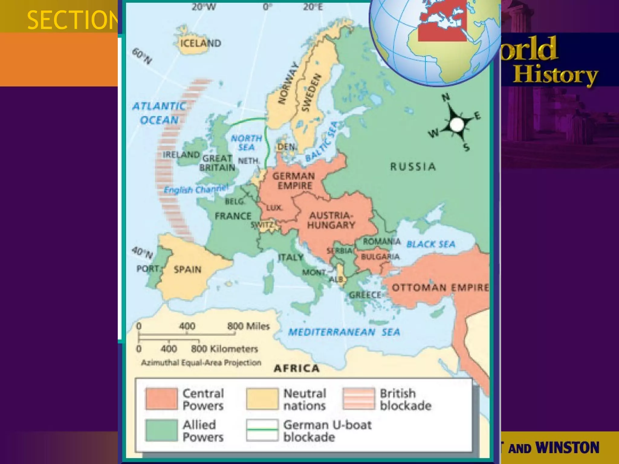 World War 1 - Chapter 27 Slides