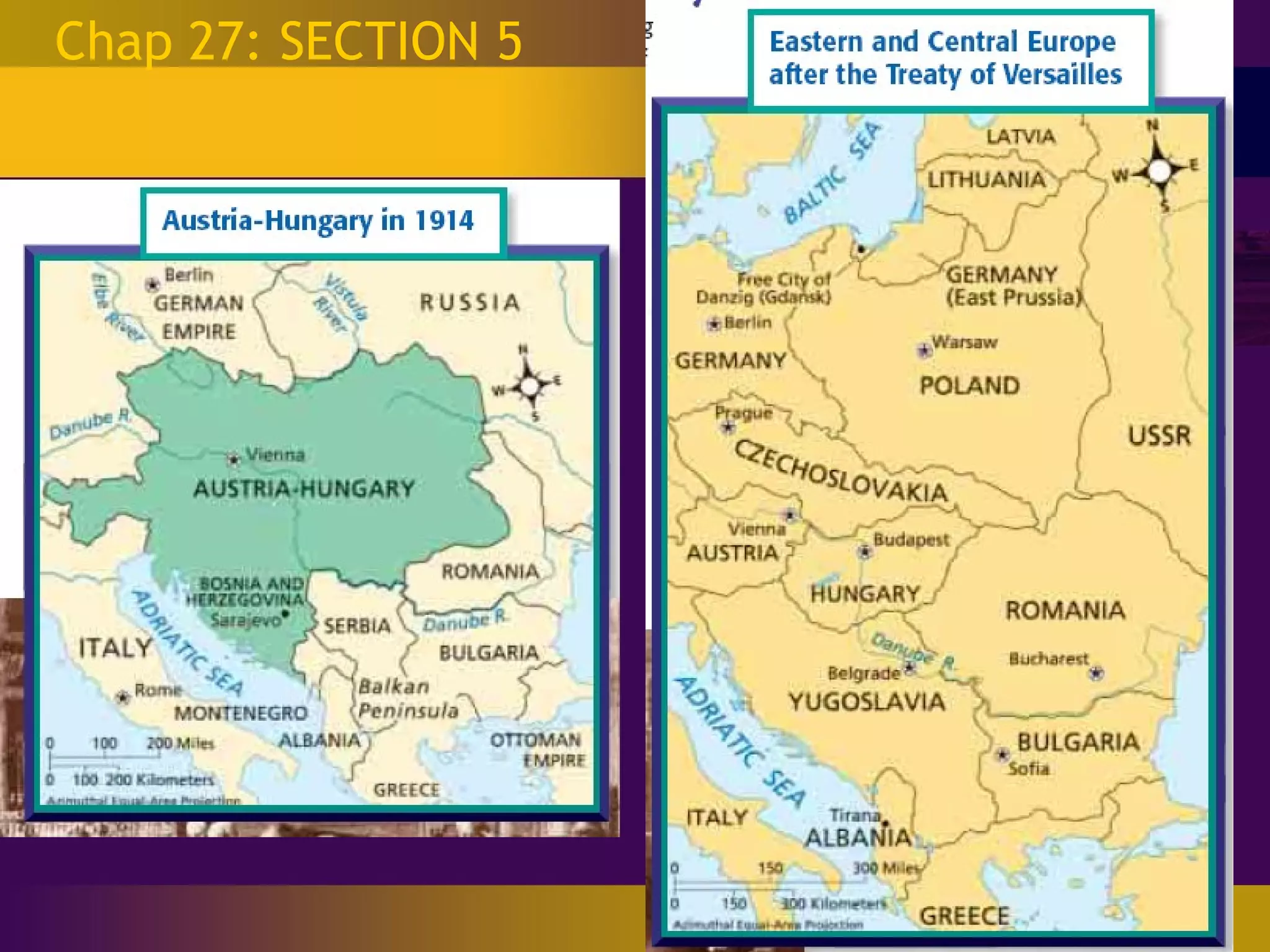 World War 1 - Chapter 27 Slides
