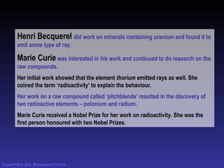 Chapter+29+Radioactivity.ppt.009877722222 | PPT