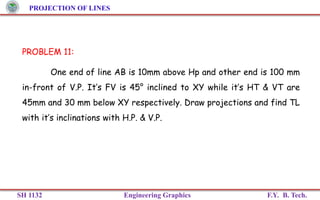 Projection of Lines | PPSX