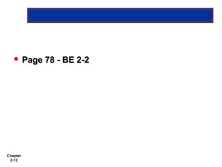  Page   78 - BE 2-2




Chapter
 2-12
 