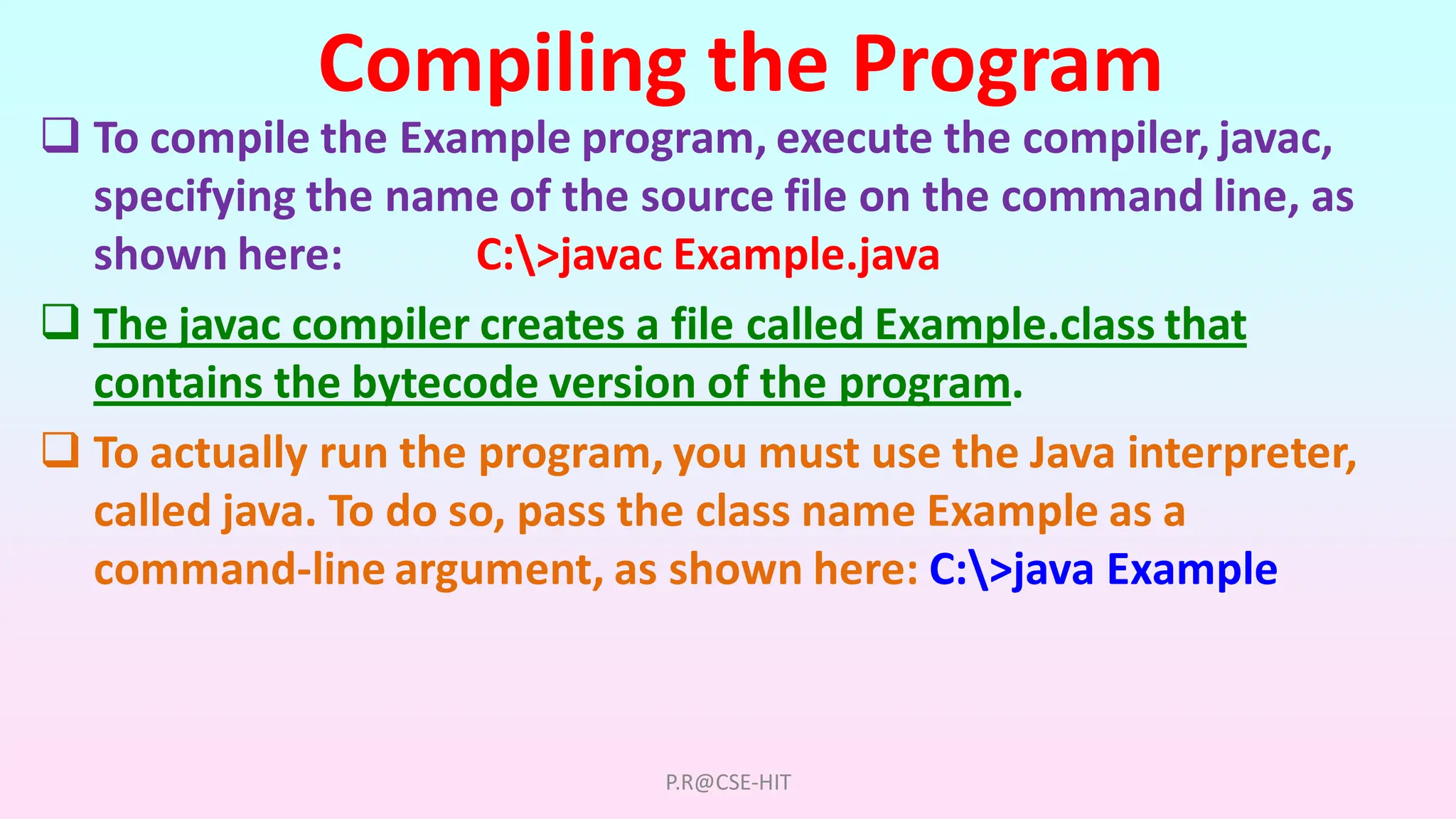 An Overview Of Java | Object Oriented Programming | PDF