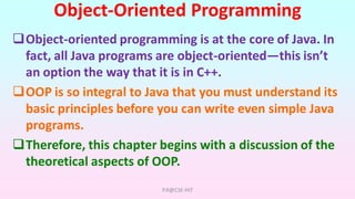An Overview Of Java | Object Oriented Programming | PPT