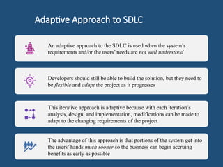 Project Using Adaptive Development Approach Chapter 2 Approaches to System Development.pptx
