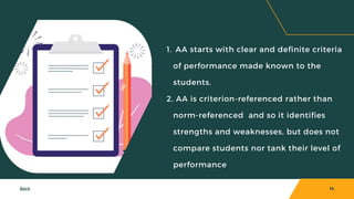 Chapter 2 Authentic Assessment Meaning, Characteristics and Practices ...