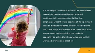 Chapter 2 Authentic Assessment Meaning, Characteristics and Practices ...