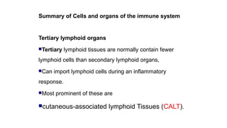 Chapter 2 Basic Immunology ( Cells & Organs)  