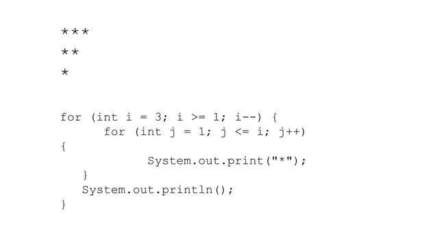 Nested For Loops and Class Constants in Java | PPTX