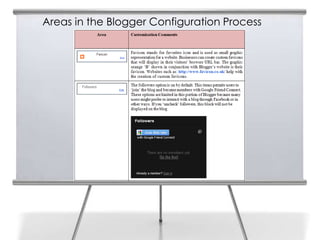 Areas in the Blogger Configuration Process

12
 
