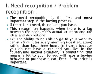 Buying Decision Making Process | PPTX