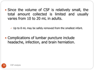 Chapter_2_Cerebrospinal_Fluid. in detail explanation | PDF