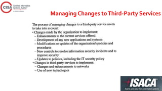 Managing Changes toThird-Party Services
 
