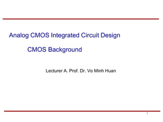chapter 2_CMOS background.pdf analog design | PDF