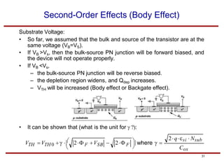 chapter 2_CMOS background.pdf analog design | PDF