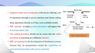 Comprehensive Overview of Communication in Distributed Systems ...