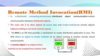 Comprehensive Overview of Communication in Distributed Systems ...