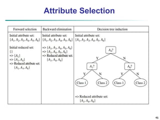 Attribute Selection
46
 