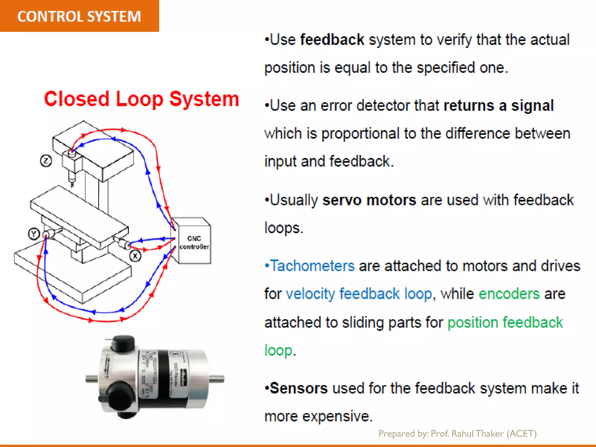 Prepared by: Prof. Rahul Thaker (ACET)
 