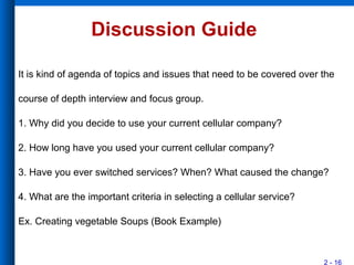 Chapter 2 Consumer Research | PPT