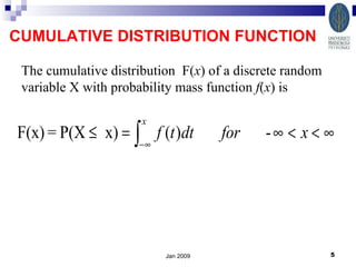 Chapter 2 continuous_random_variable_2009 | PPT