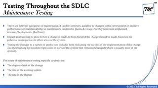 Chapter 2 - Testing Throughout SDLC V4.0 | PDF
