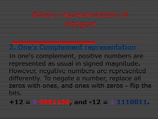Chapter 2 Data Representation.pptChapter 2 Data Representation.ppt